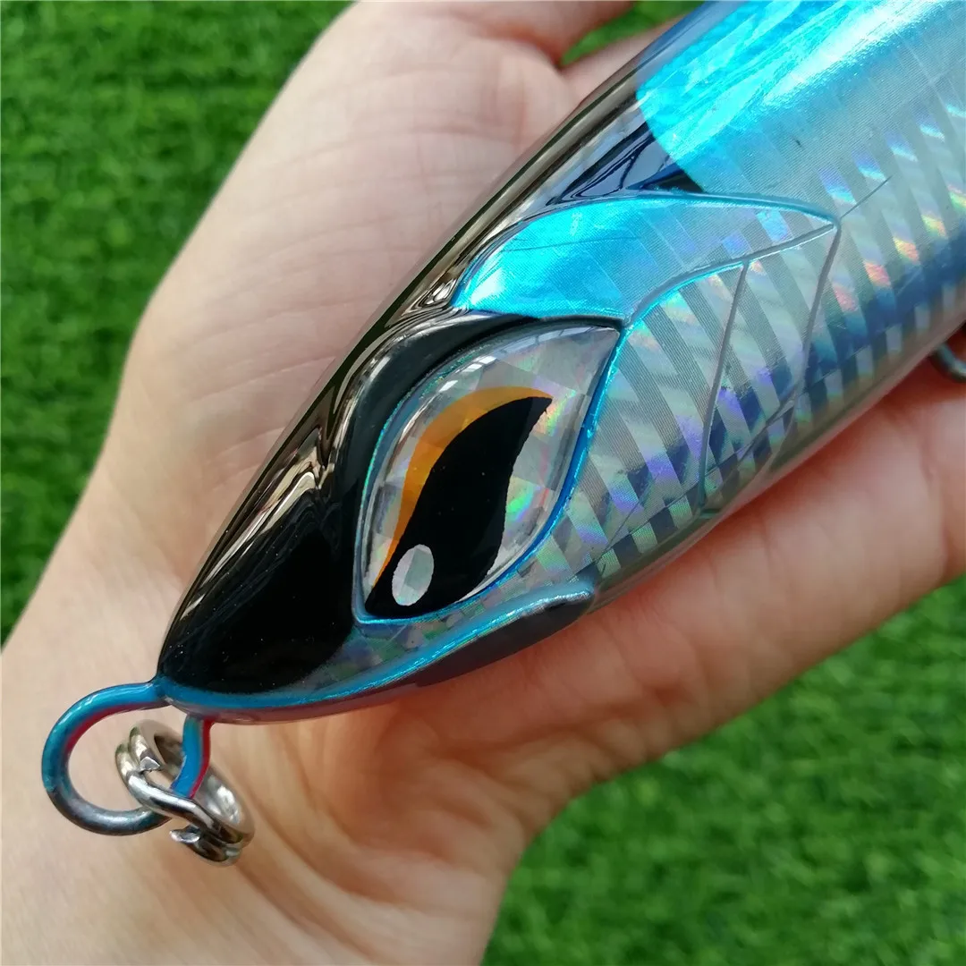 

Noeby GT Seabass Плавающая большая приманка-карандаш 19 см 86 г Верхняя вода Искусственная жесткая приманка Воблер Stickbait Bass для рыбалки