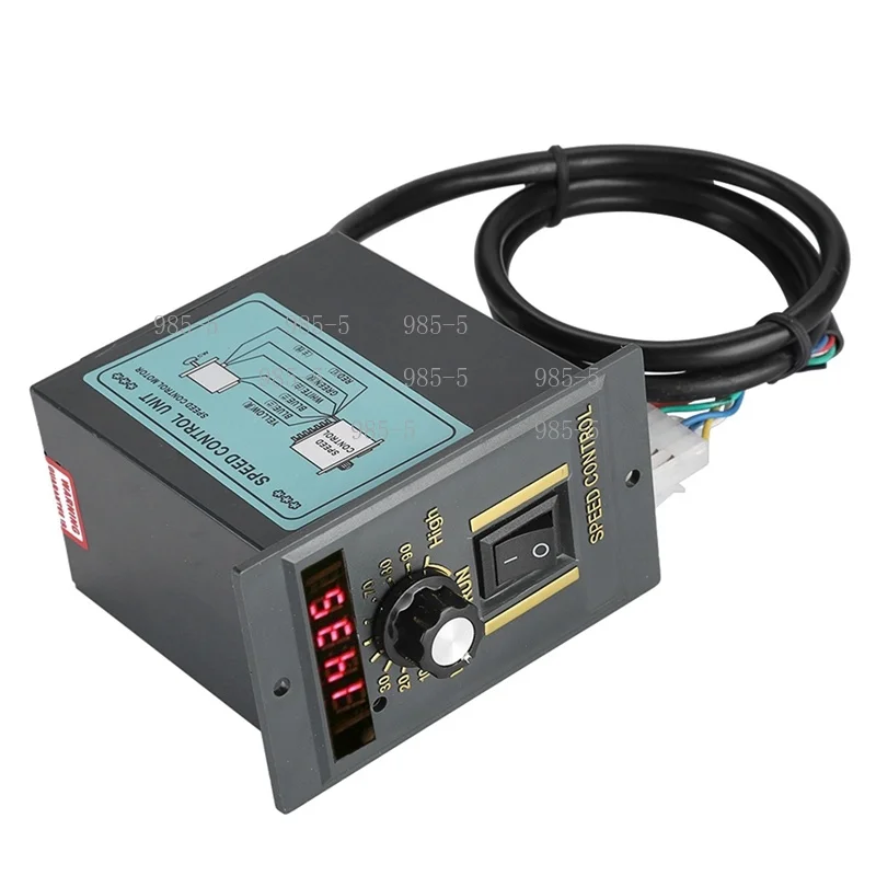 15-400W AC 220V Digital Stepless Motor Speed Controller 0-1450Rpm Adjustable Regulator