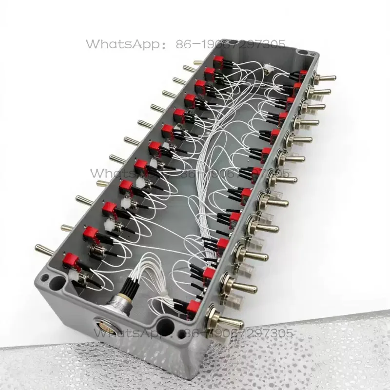 Junction Box, Length 360 Width 120 Height 80mm Metal Shell 24 Channels 24 Switches