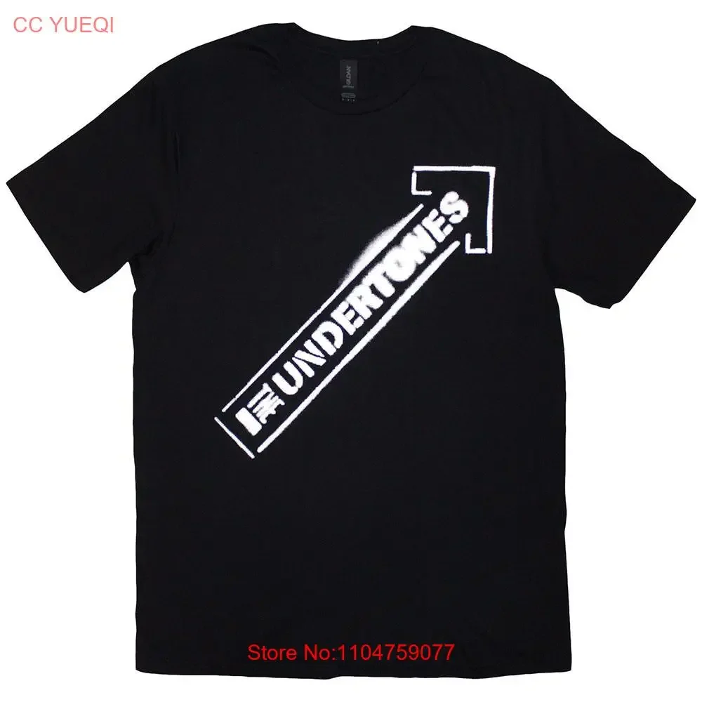 The Undertones Arrow Spray White Official T Shirt Mens vintage Washed Breathable Comfortable Stretched Stylish Versatile homme