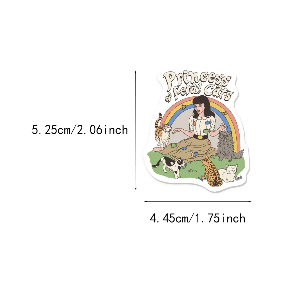 50 قطعة سلسلة الرعب الرجعية الكتابة على الجدران ملصقات سكيت الهاتف الدراجة سيارة حقيبة الغيتار الأمتعة المحمول كول مضحك ملصق الهدايا #2