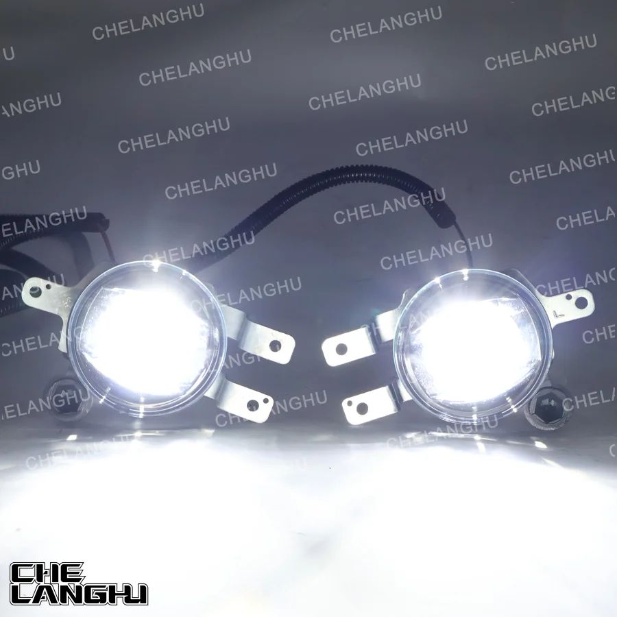 For Honda CR-V CRV 2023 2024 2025 Car Accessories 1 Set Front LED Fog Light Lamp With Grille Cover,Wire,Switch and Relay