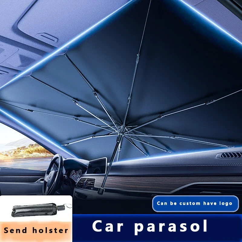 Sunshade Umbrella sunshade Car front windshield sunshade Car sunshade Car with sunshade folding sunscreen sunshade