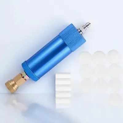 

10pcs Double Layer High Pressure Pump Filter Oil Water Separator Air Compressor 30Mpa Alloy Aluminum Male Female Connector Quick