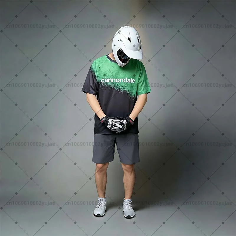Camisa Cannondale 2026 para Motocross e Downhill, Camisa MX Downhill, Camisa de Ciclismo DH para Homens, Camisa de Secagem Rápida para Enduro