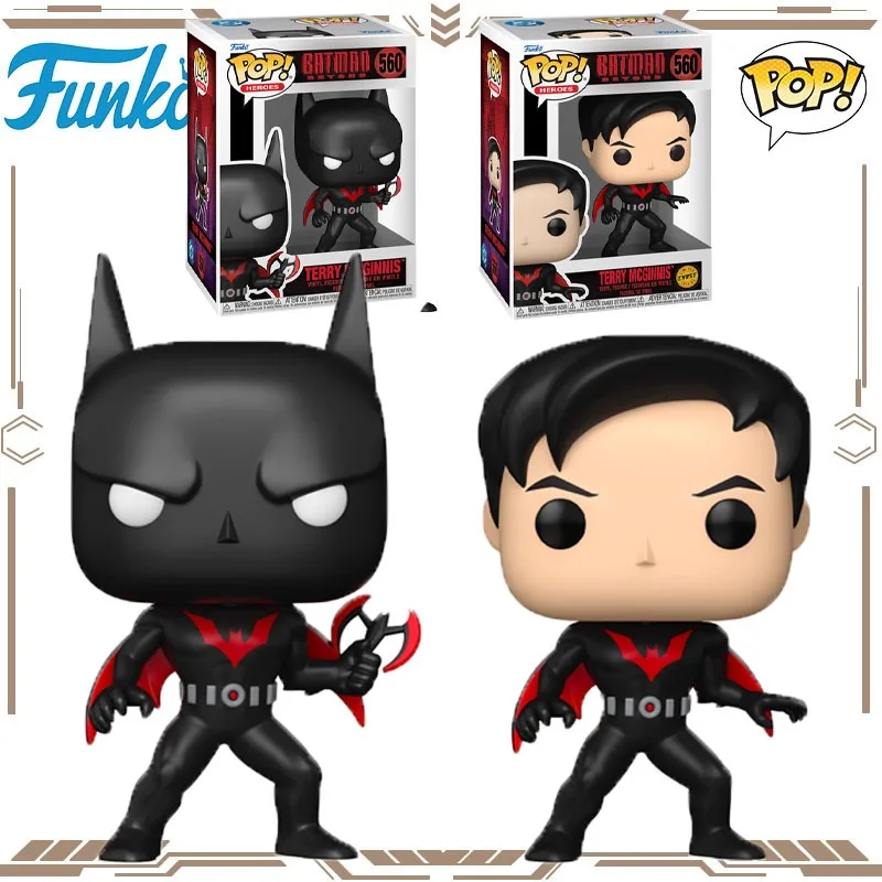 

Funko POP оригинальная фигурка Бэтмена Терри Mcginnis 560, игрушки для мальчиков и девочек, подарок, Коллекционная модель, украшения