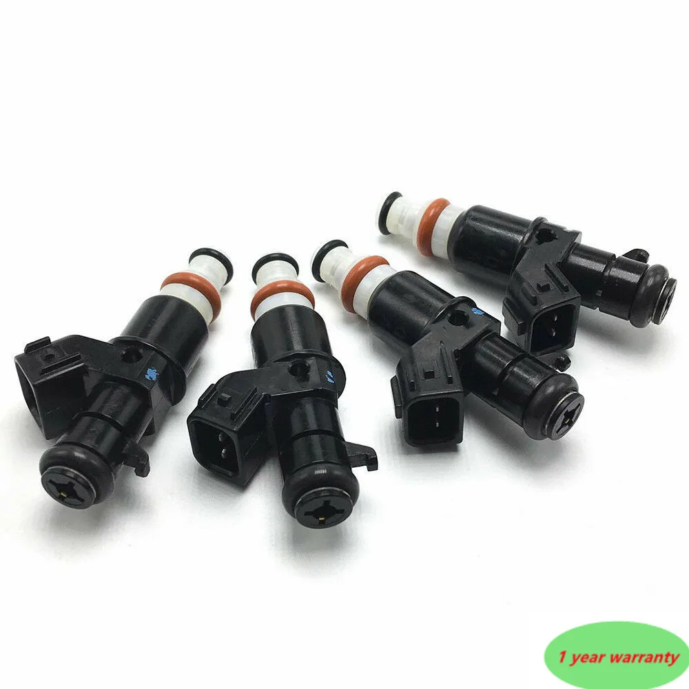 4x New  Fuel Injectors Nozzle 16450-RAA-A01 For 2003-2007 Honda Accord 2.4L 16450RAAA01 16450-PPA-A01 842-12288