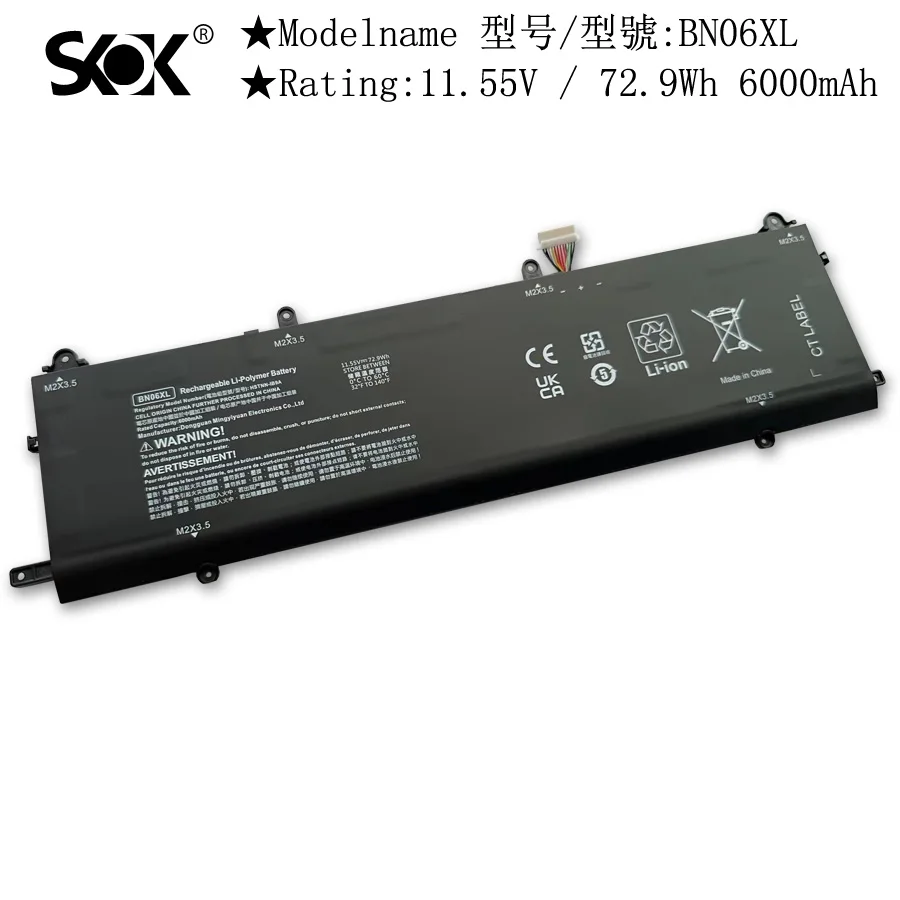 BN06XL Laptop Battery Replacement for HP Spectre X360 15 15-EB 15-EB0005UR X360 Convertible 15-EB0005NI Series HSTNN-IB9A