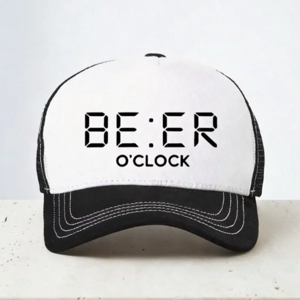 

EER OCLOCK baseball cap cool summer Mesh trucker hat breathable adjustable Snapback hats