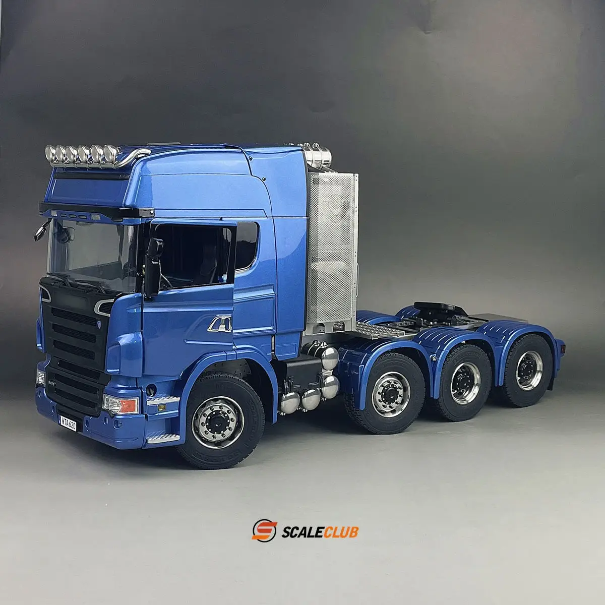 

SCALECLUB 1/14 RC Тракторный грузовик 8x8 Шасси Heavy Haulage SLT для Tamiya Scania 1/14 Модель RC Truck Series