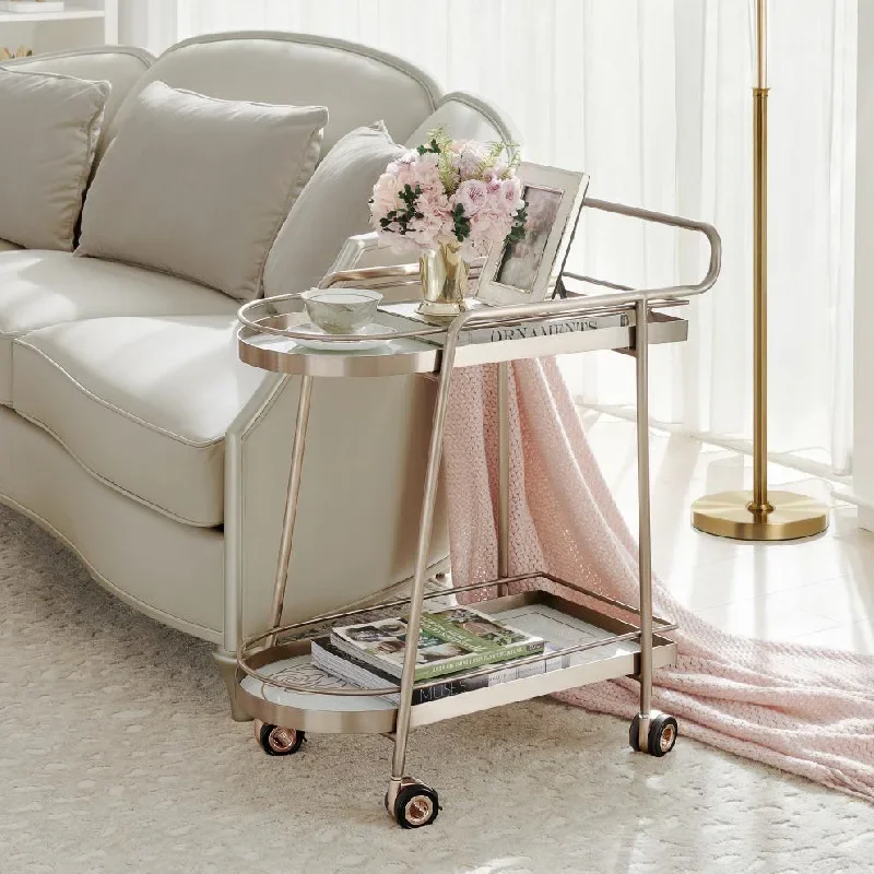 For Home Small Business All Steel Construction Rolling Cart 304 Stainless Automatic Multi Function Restaurant Easy to Move