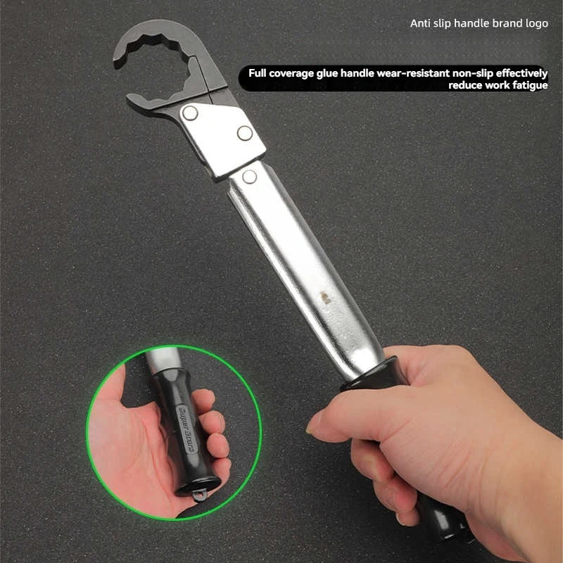 ST-02L Ratchet Torque Wrench High-precision Open Type Auto Repair Wrench Air Conditioning Maintenance Tool Set