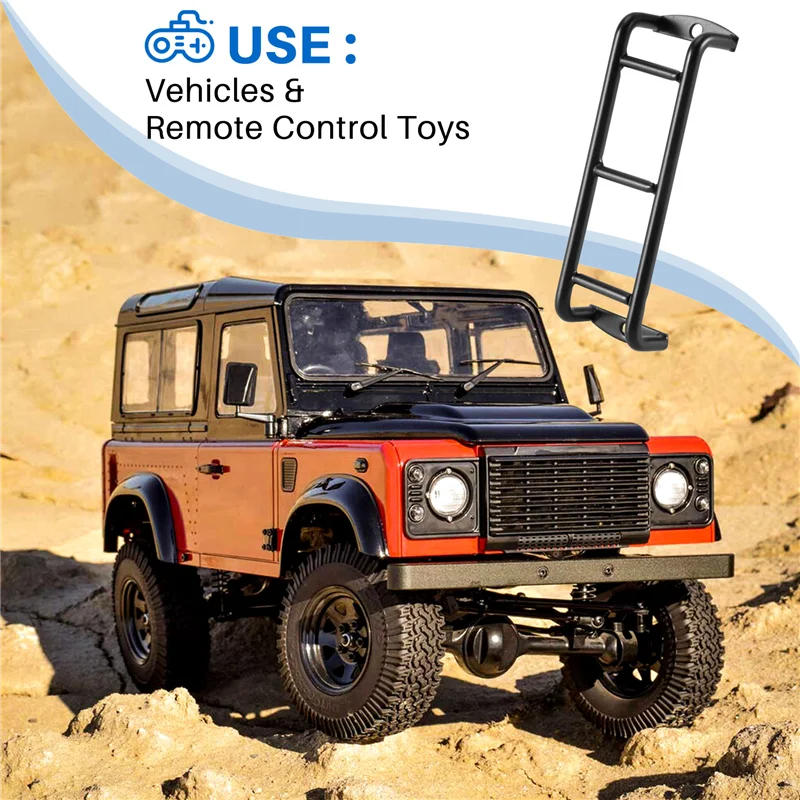 B24C-Rc Accessori per Auto RC: Mini Scala in Metallo per Traxxas Trx4 Trx-4 Bronco Defender Body Scx10 90046 90047 D90 1/10 Rc Crawler