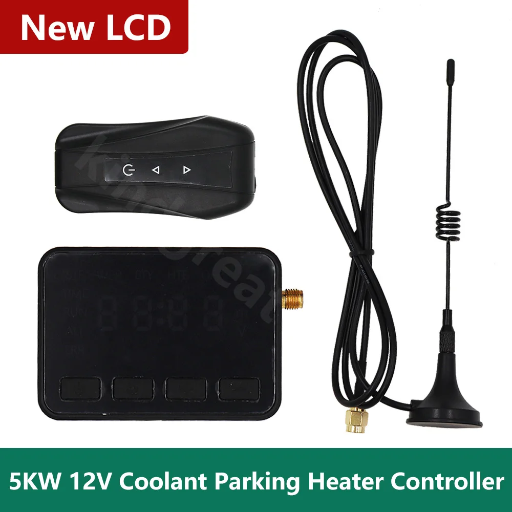 5KW 12V Lcd/Gsm Telefoon Controller Diesel/Benzine Rv Auto Hydronic Heater Boot Caravan Camper Koelvloeistof Parking heater Controller