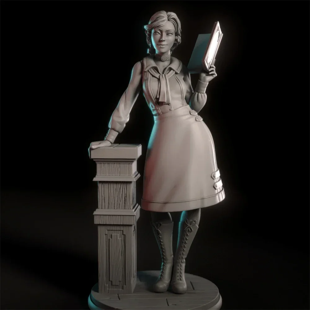 Professor Elizabeth Resina Modelo Kit, Figura Unpainted, Vrouwelijke A275, 1:24