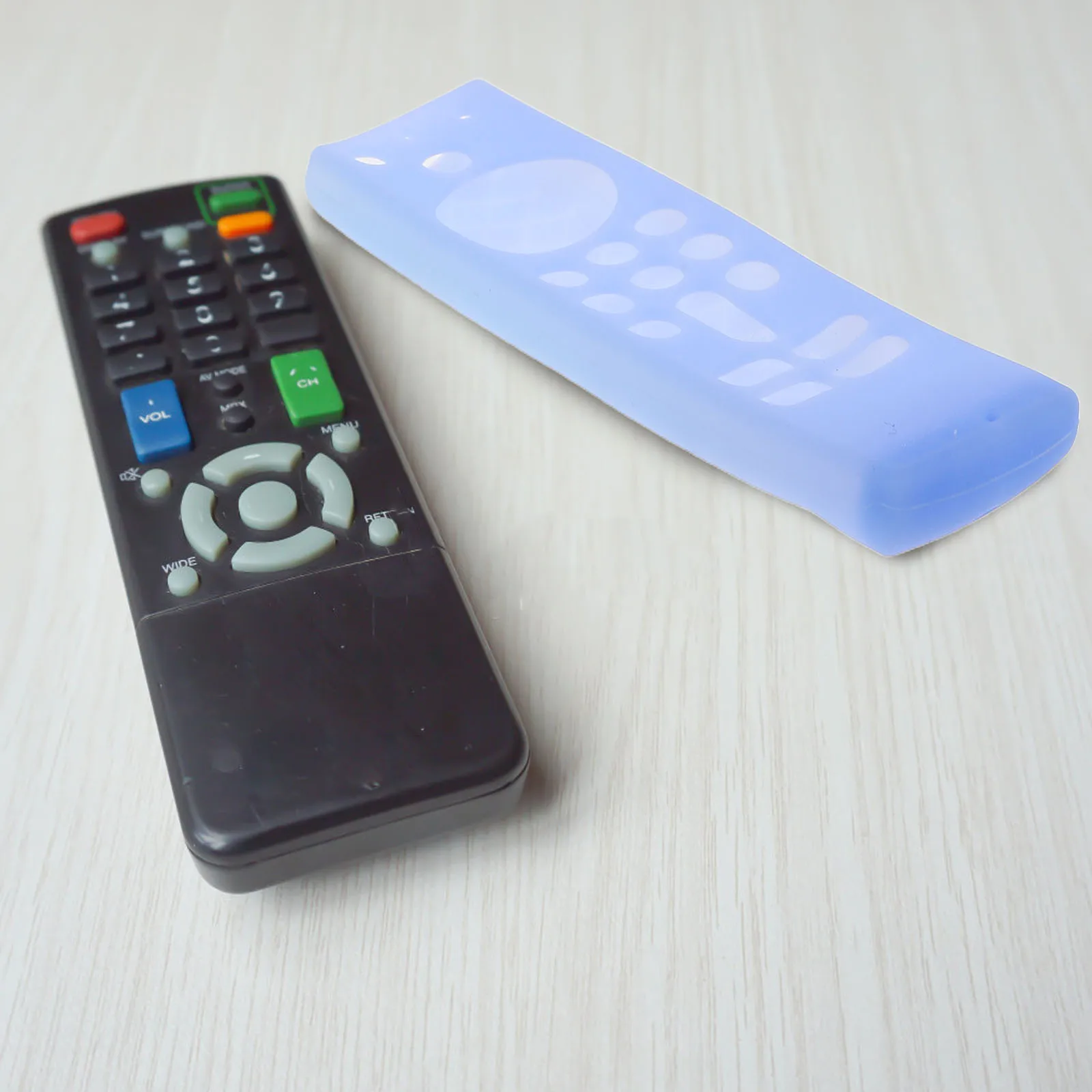 

2pcs Silicone Remote Case For Controller Shockproof Non-Slip Protective Cover Soft Replacement Sleeve Easy Clean Durable