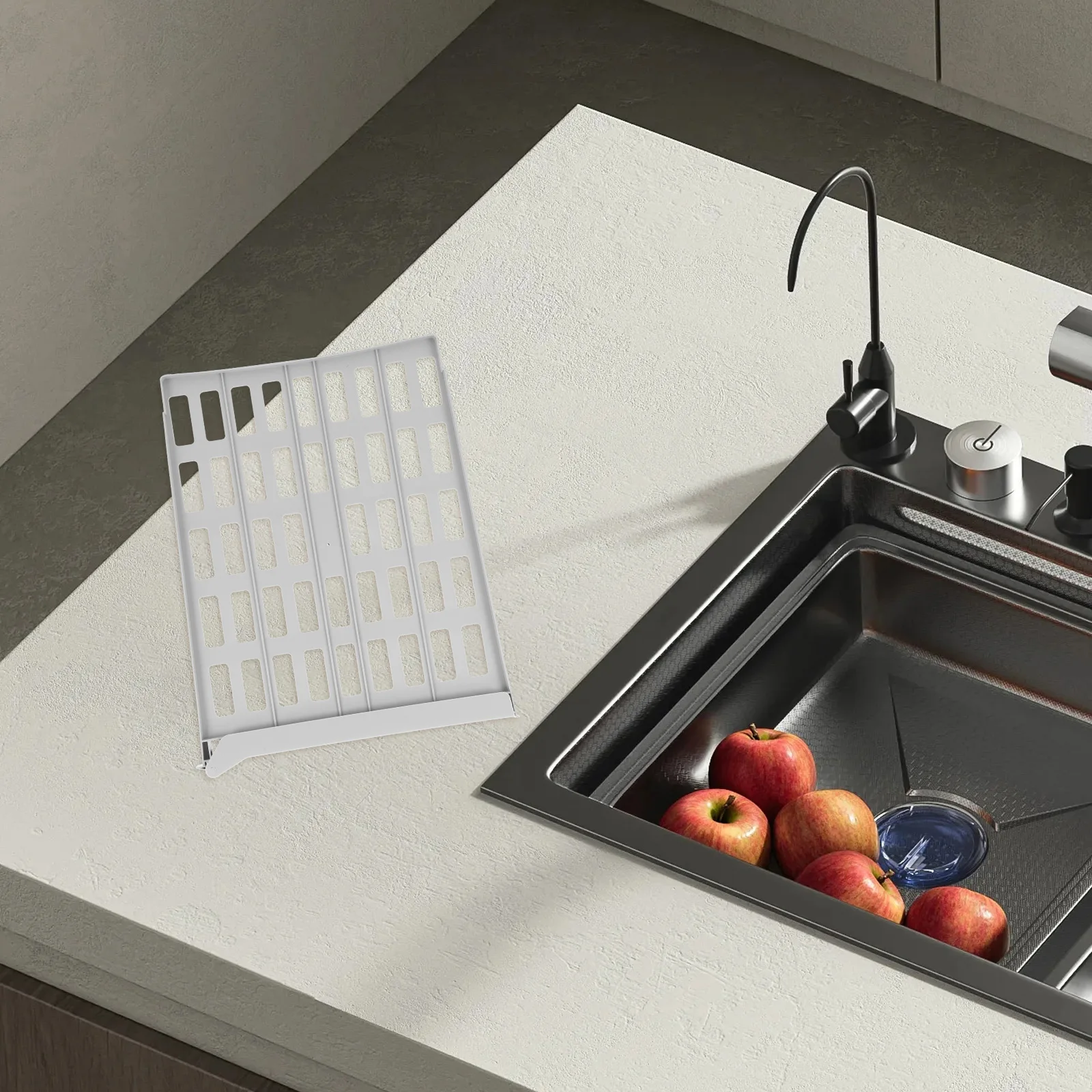 

Double-layer Kitchen Trash Can Divider for Tall Bin Replace Garbage Insert Plastic