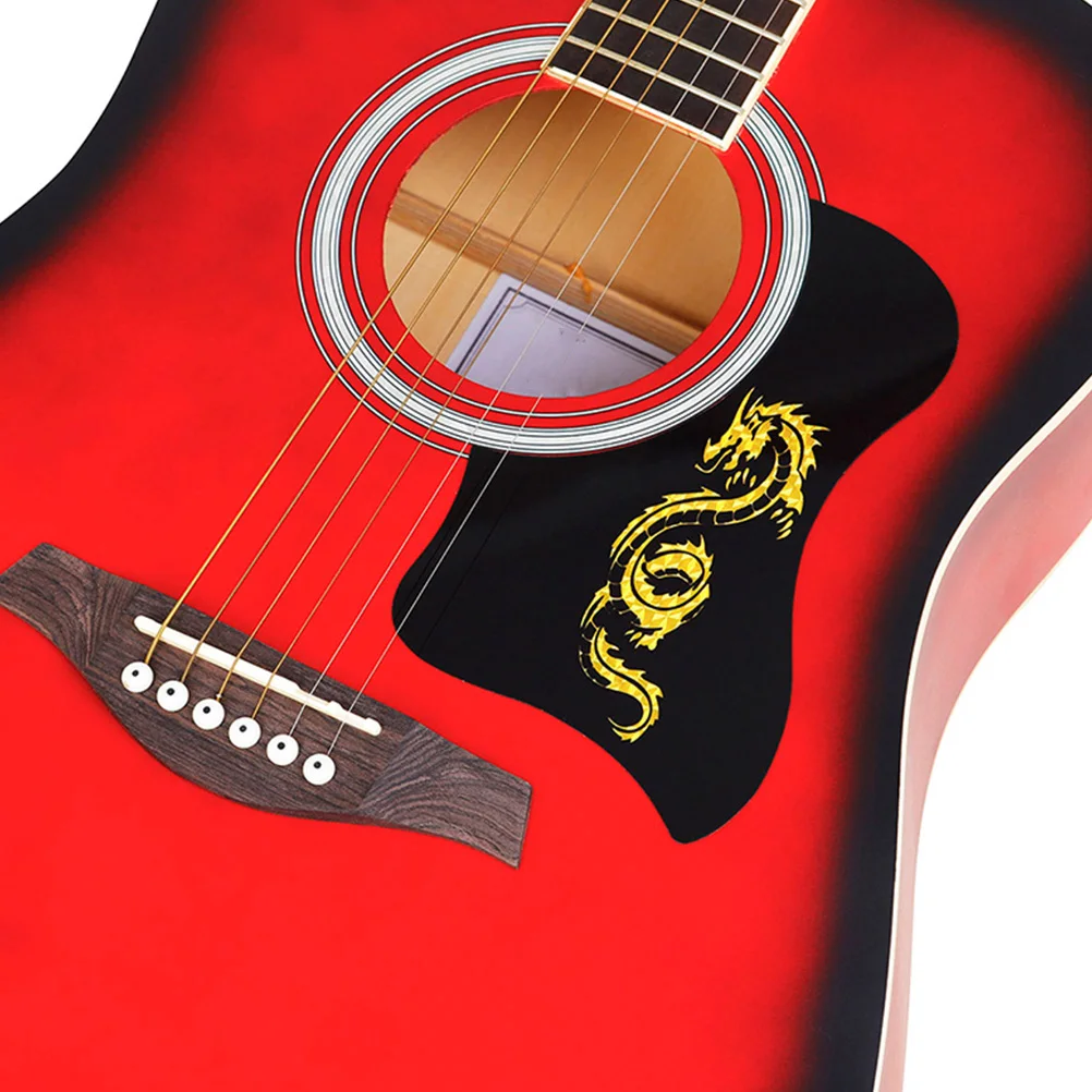 

10pcs Dragon Pattern Folk Classical Anti- Plates Bird Shape Acoustic Guitar Protector Scratch Plate Folk