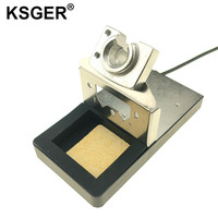 KSGER C470 C210 C245 Soldering Iron Station Handle Holder Welding Tools Stand For C115 Tips Mobile Phone Repair Sleep Stand
