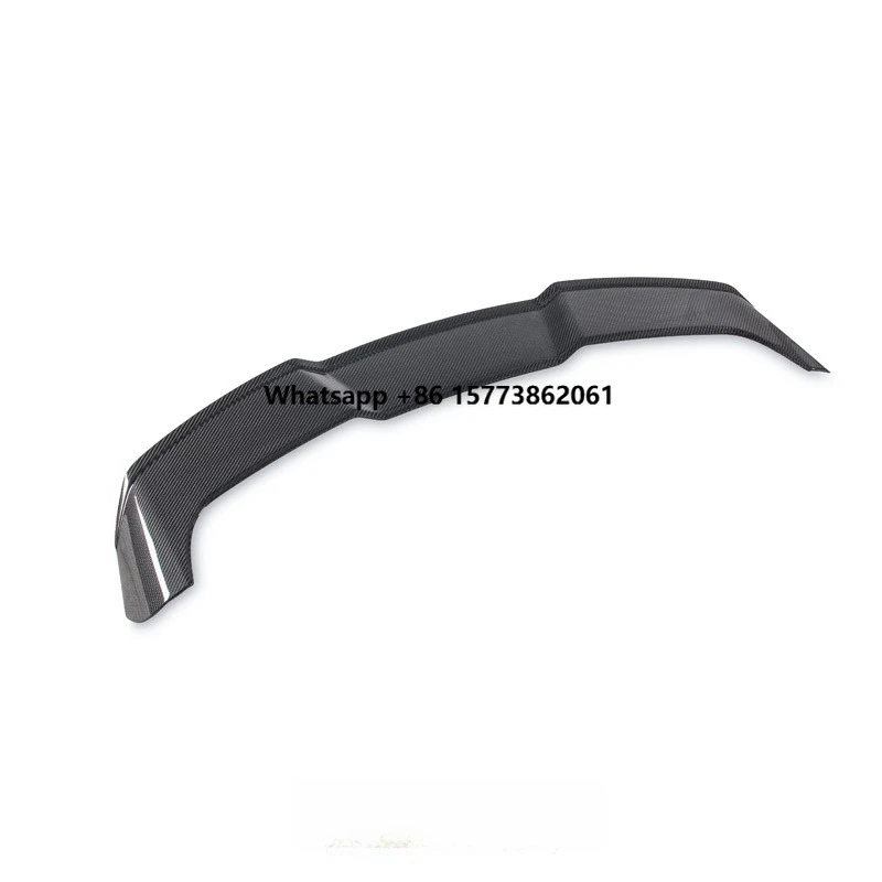 

Dry Carbon Fiber Body Kit Rear Wing Roof Spoiler for RS6 C8