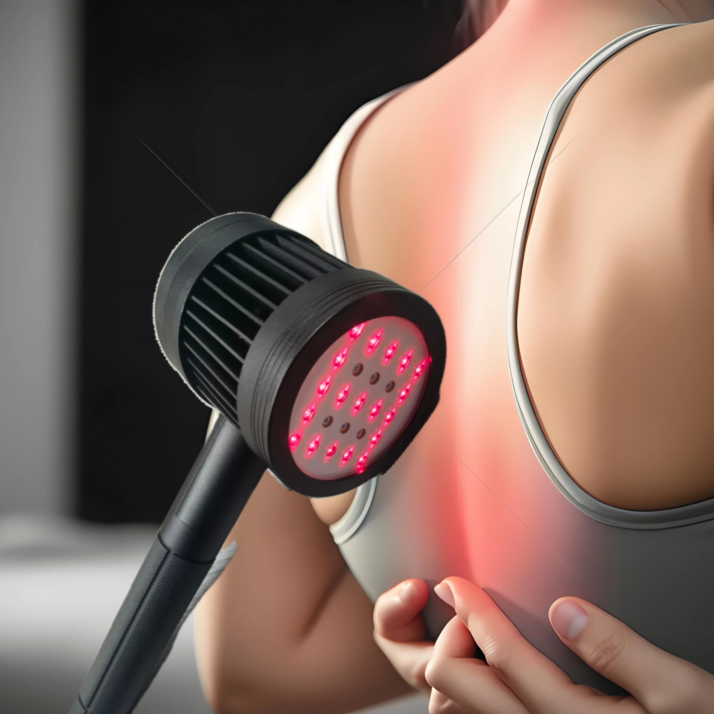 Tratamiento láser de diodo infrarrojo para pies, 19x650nm + 6x808nm, para el dolor, tendinitis muscular, artritis, ciática, antiinflamatorio