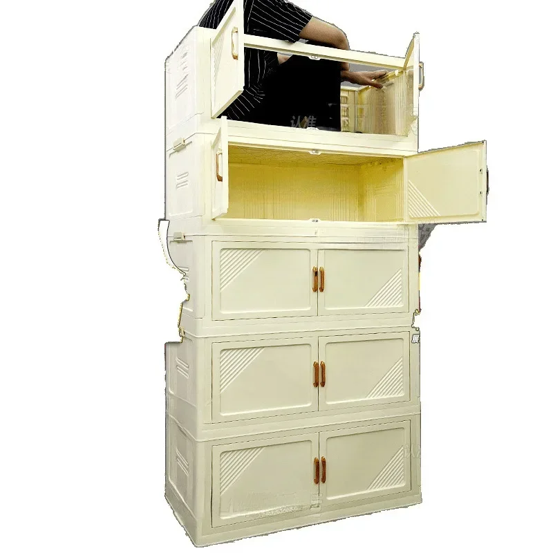Thickened European-style large-capacity entrance cabinet, living room and home multi-functional locker