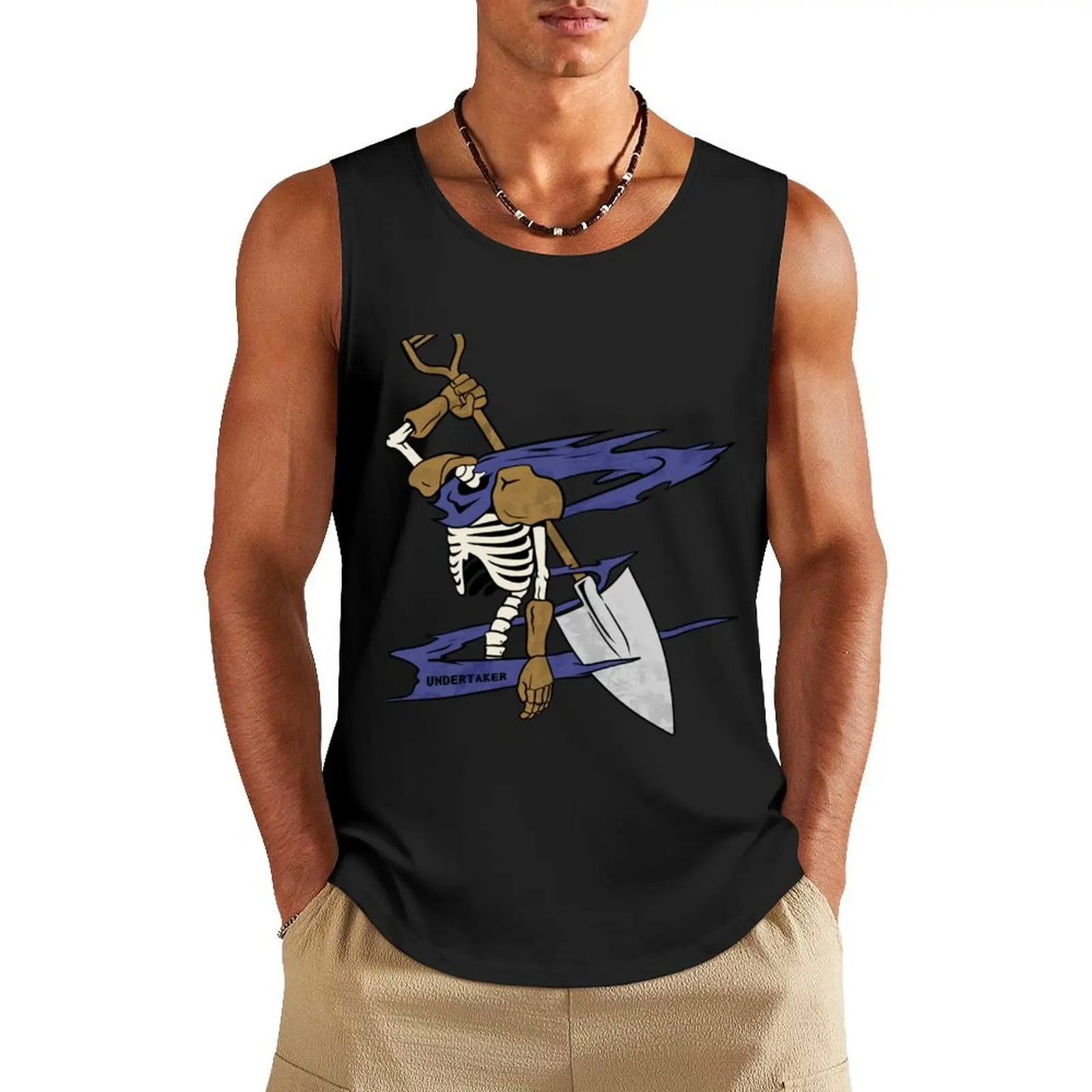 Eighty six Undertaker Tank Top Top summer quick-drying t-shirt