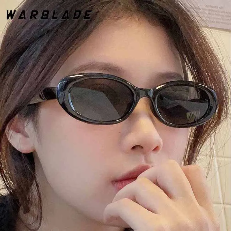 

New Luxury Fashion Small Oval Glasses Women Men Luxury Designer Eyeglasses Summer Traveling Driving Shades Unisex UV400 Lunette