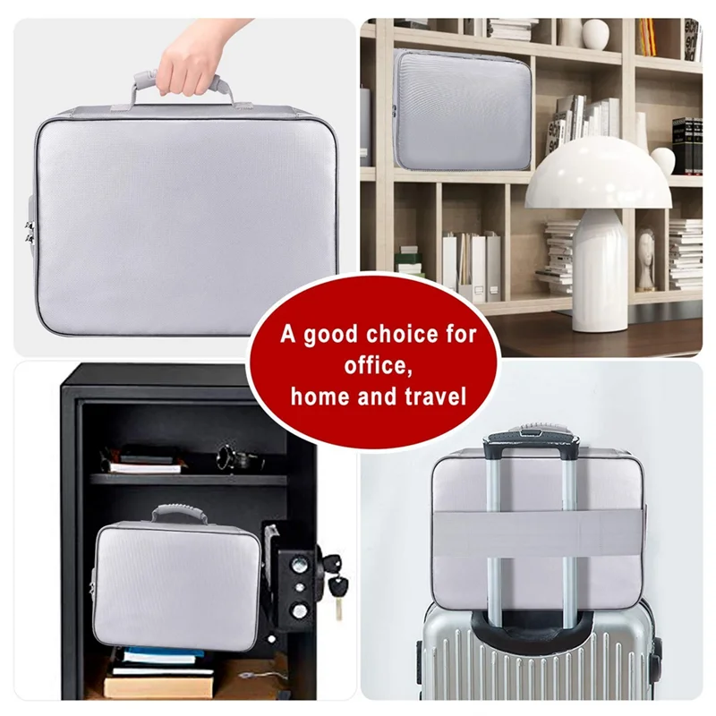 

A19F-Safety Waterproof Document Storage Bag Large Capacity Document Storage Bag Document Storage Bag