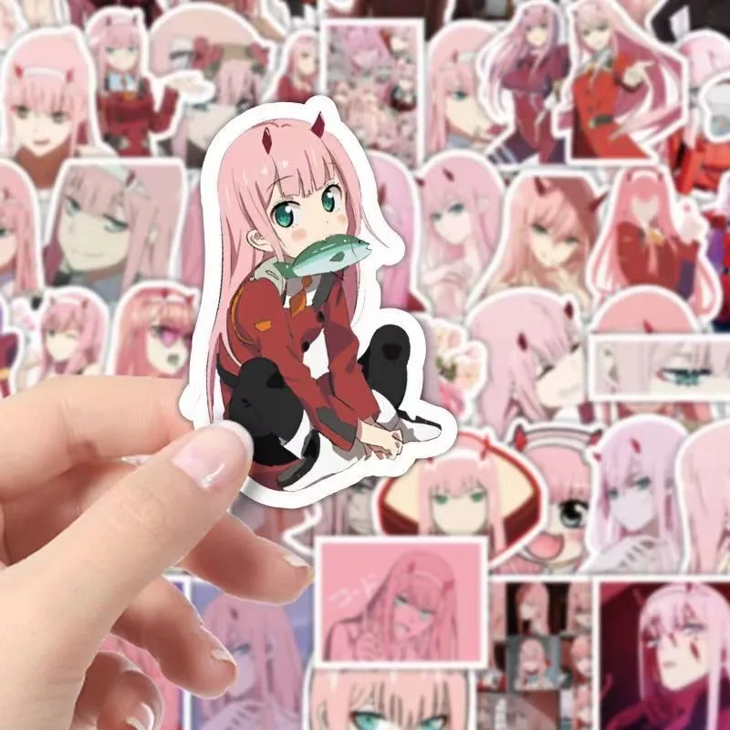 60 قطعة شخصية كرتونية FRNXX ملصق تزيين جرافيتي إبداعي #3