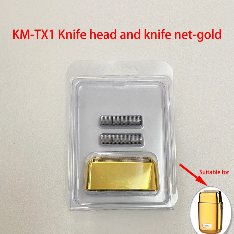 Kemei Original Replacement Blades For KM-TX1/2024/3209/3382 Shaver Knife Head And Knife Net Mesh Shaving Accessories
