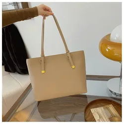 Large Capacity Pu Zipper Ladies Shoulder Bags Sewing Thread Casual Bags for Women 2024 New on Sale Bolsas Para Mujeres