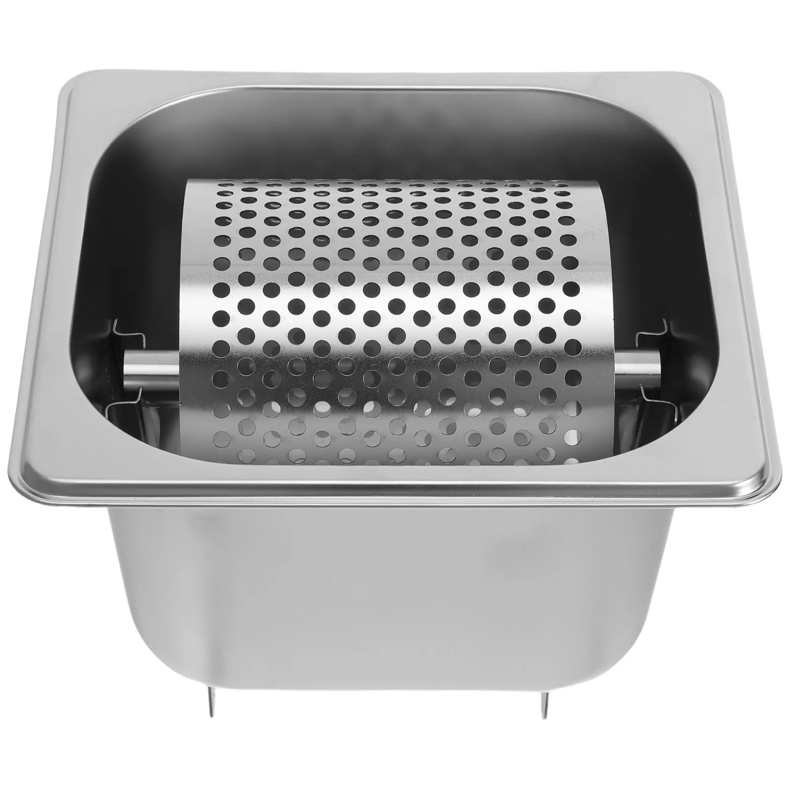 Stainless Steel Butter Wheel Roller Tool for Buns Toasts Burgers Corn Griddle Pastry Jam Cheese Spreading 7.07x6.48x4.91 Inch