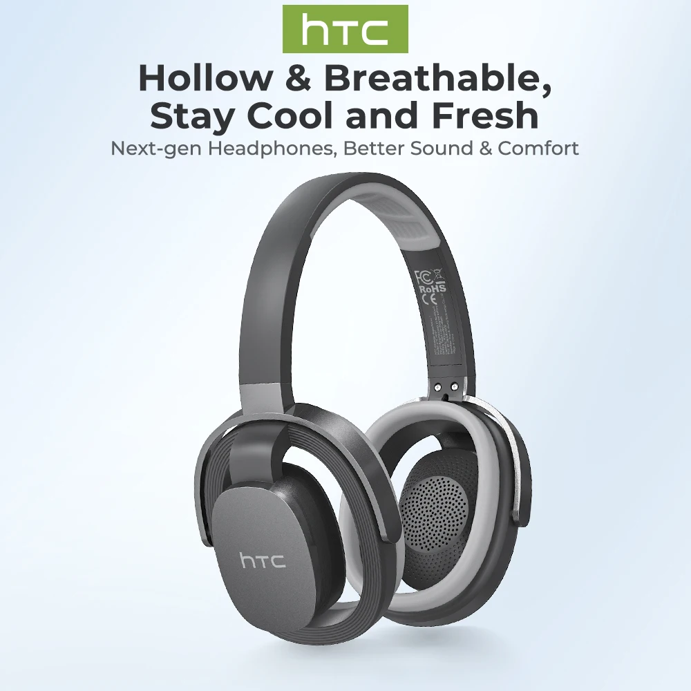 HTC HP07 Auriculares supraaurales Auriculares de traducción de 134 idiomas Auriculares de traducción facial a cara Batería de larga duración