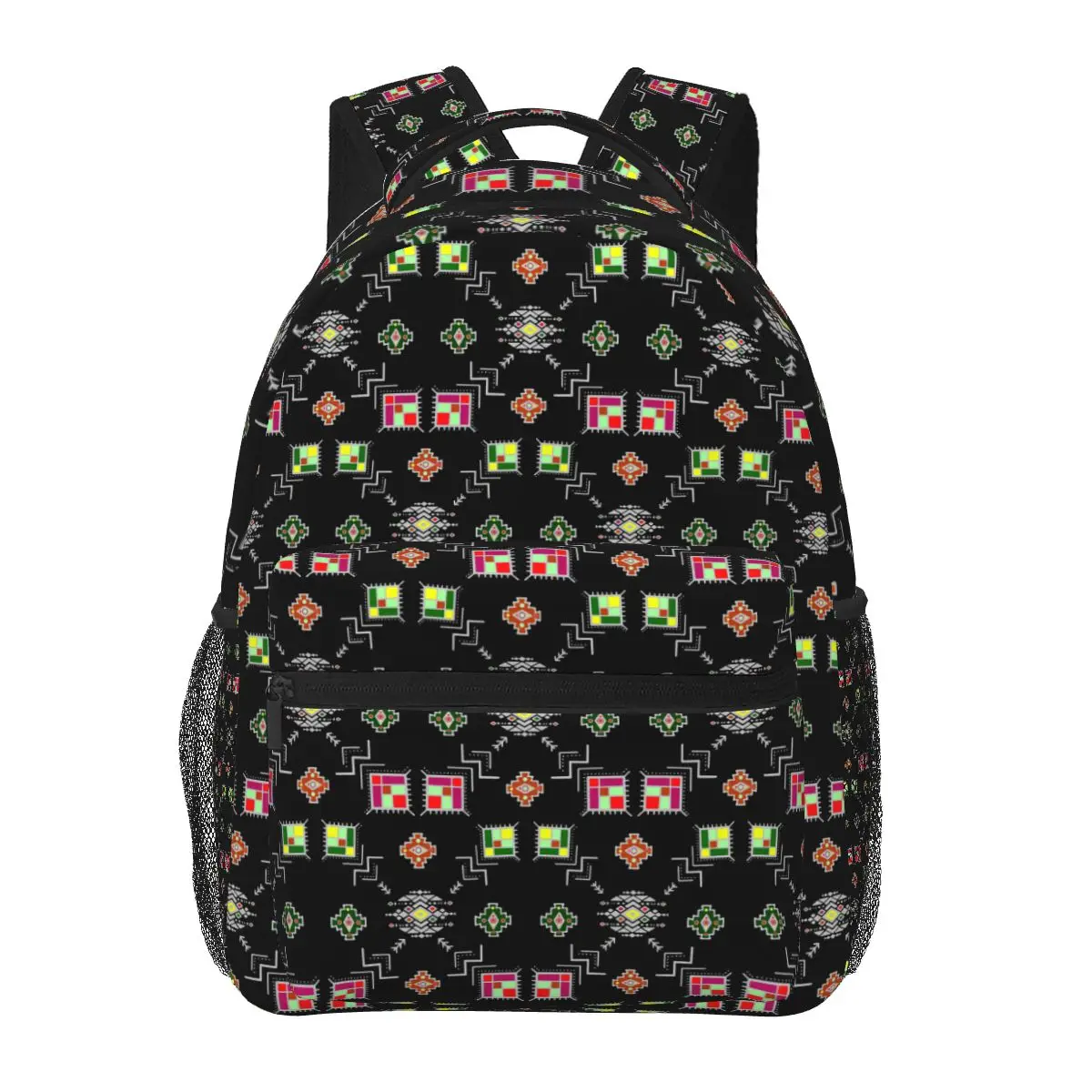 Kabyle Jewelry Amazigh Africa Ethnic Style Backpacks Boys Girls Bookbag Students School Bags Laptop Rucksack Shoulder Bag