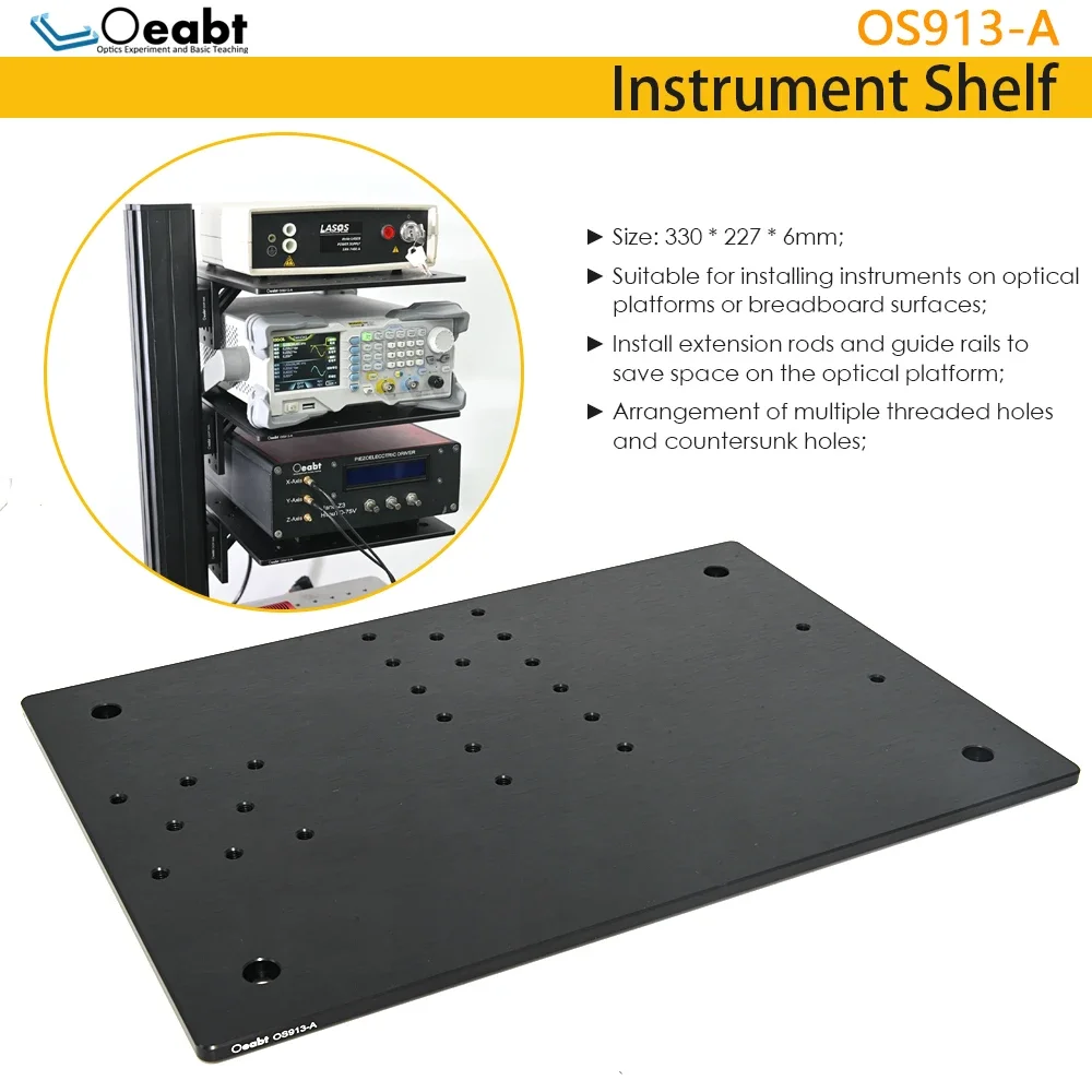 OS913-A Instrument Shelf Partition Partition Board Bread Board Laboratory Shelf Test Shelf Tool Board