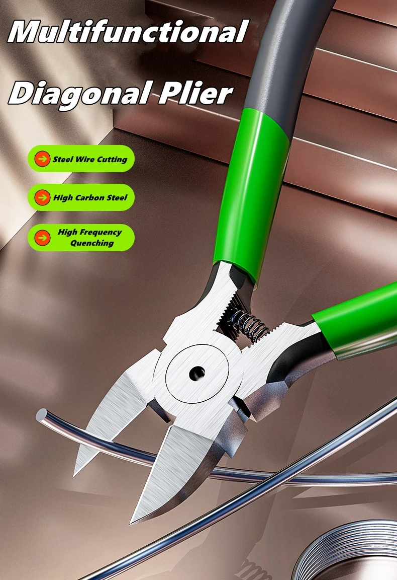 Wire Cutting Plier DIY Electronic Cutting Side Shears Crafting Electrical Jewelry Making Cutting Cables Wires Tools