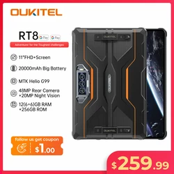 Oukitel RT8 Rugged 20000mAh Tablet 11