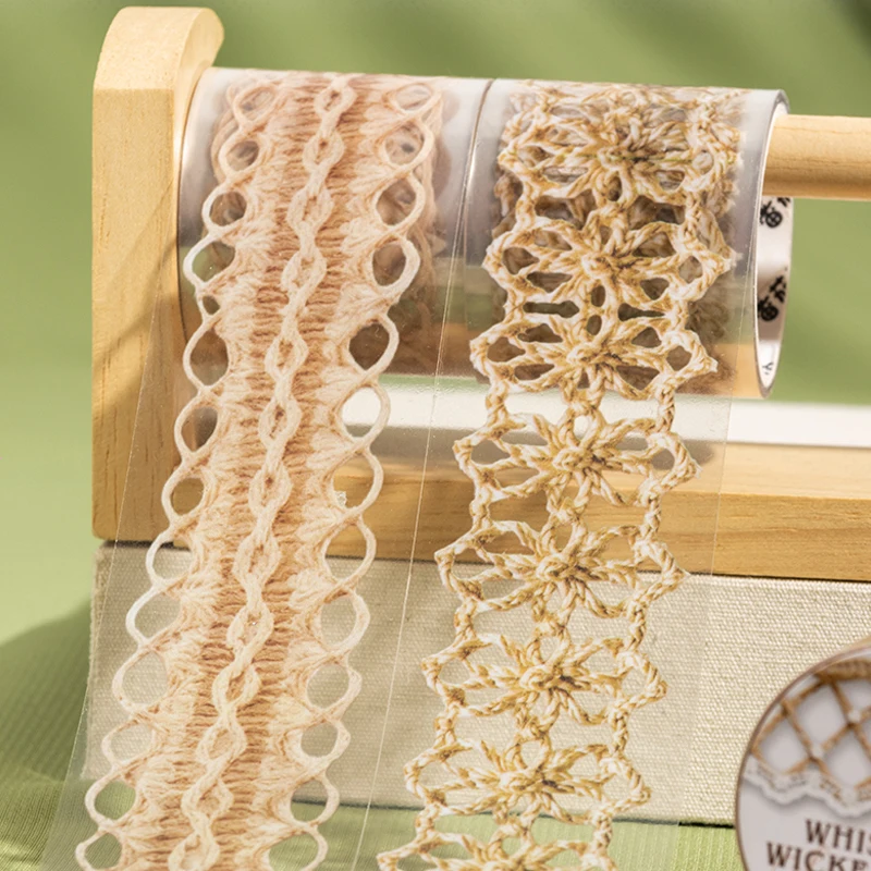 

Текстурная ПЭТ-лента Mr. Paper под джут, 200 см, натуральный стиль, для декора дневников, креативный материал для скрапбукинга, для самостоятельного изготовления чехлов для телефонов и фоторамок