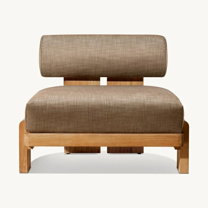 Teak sofa  Terrace lounge chair