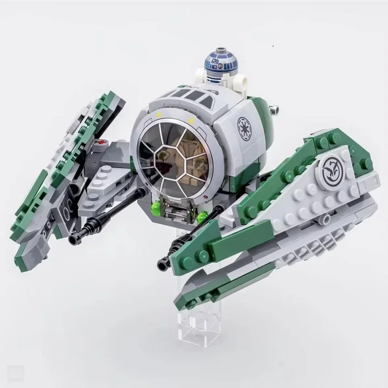 IN magazzino Yodas Space jemed Starfighter 75360 Building Blocks Wars mattoni giocattoli fai da te per bambini regali di natale di compleanno