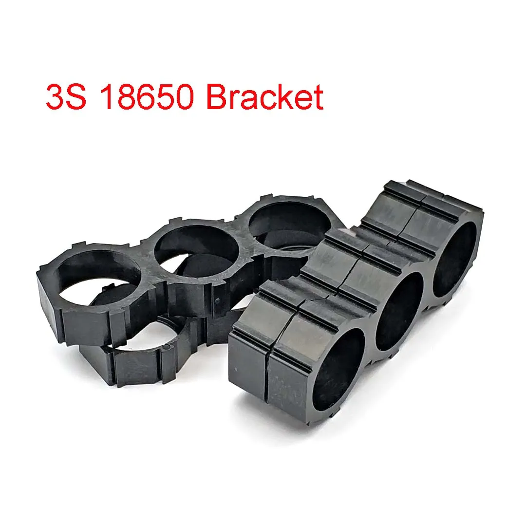 18650 Kompakter Versetzter Batteriehalter, Verbindbarer 18650-Zellen-Abstandhalter, DIY-Batteriepack-Modul, Batterie nicht enthalten – Detail 2
