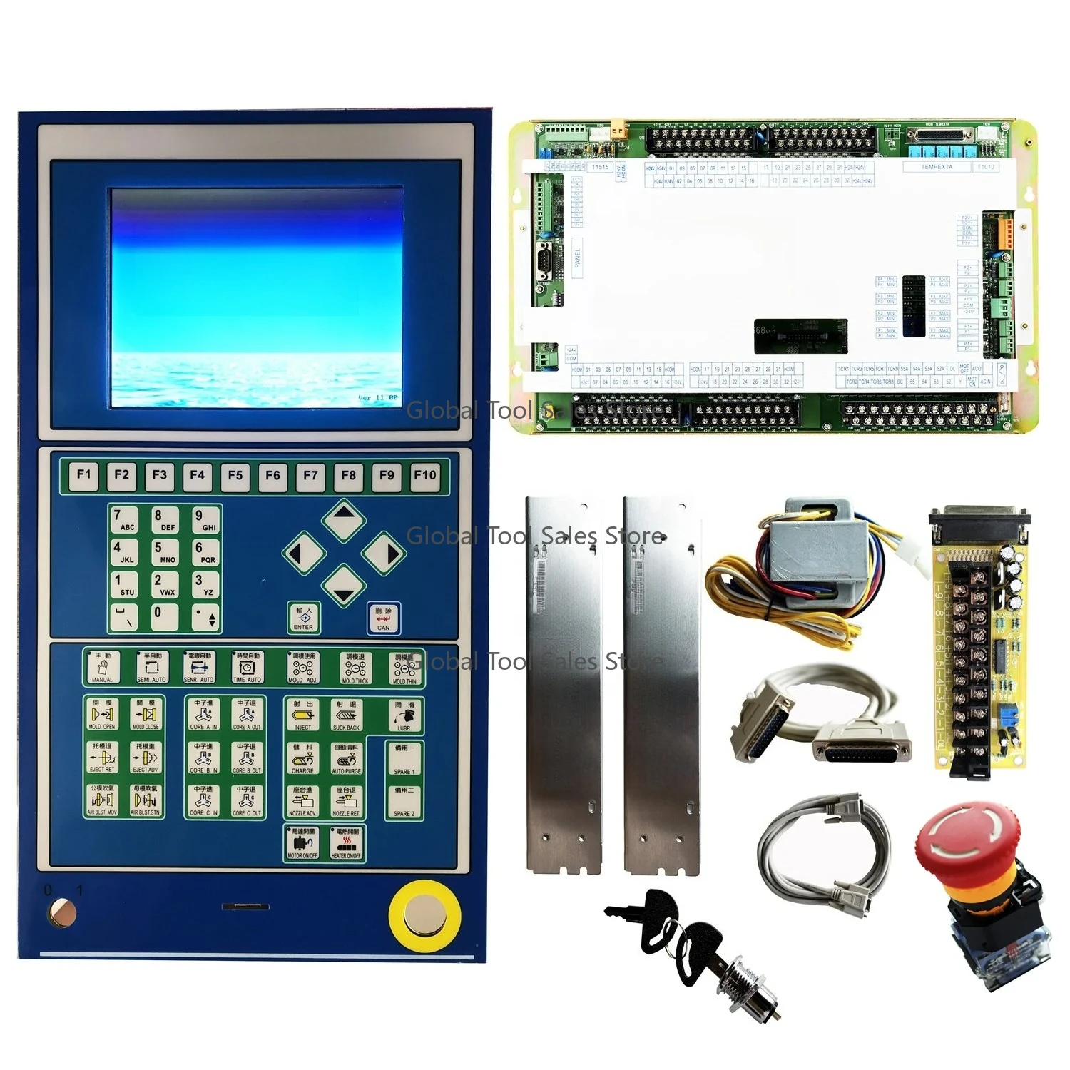 

AK668 Controller (Control System) – Multi-Language Support: Chinese, English, Spanish, Portuguese, Arabic, Turkish