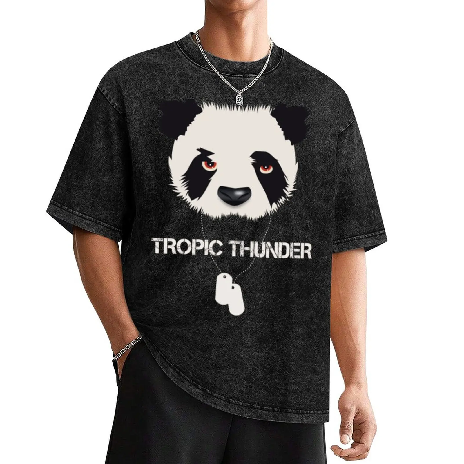 

Tropic Thunder - Alternative Movie Poster T-Shirt shirts graphic tees shirts graphic blacks mens graphic t-shirts anime