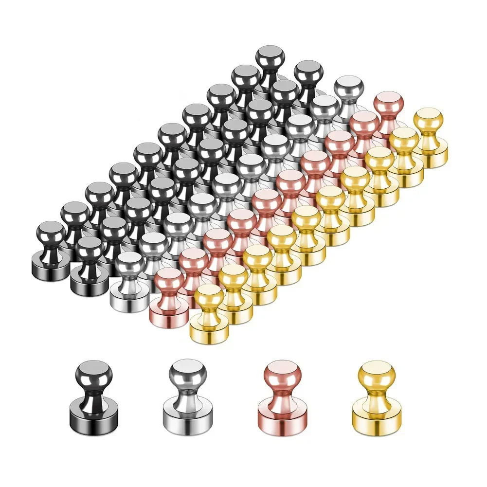 

5/10/20 Pcs Super Strong Neodymium Magnetic Pushpins Sucker Thumbtack N52 Fridge Magnets Push Pin Refrigerator Whiteboard