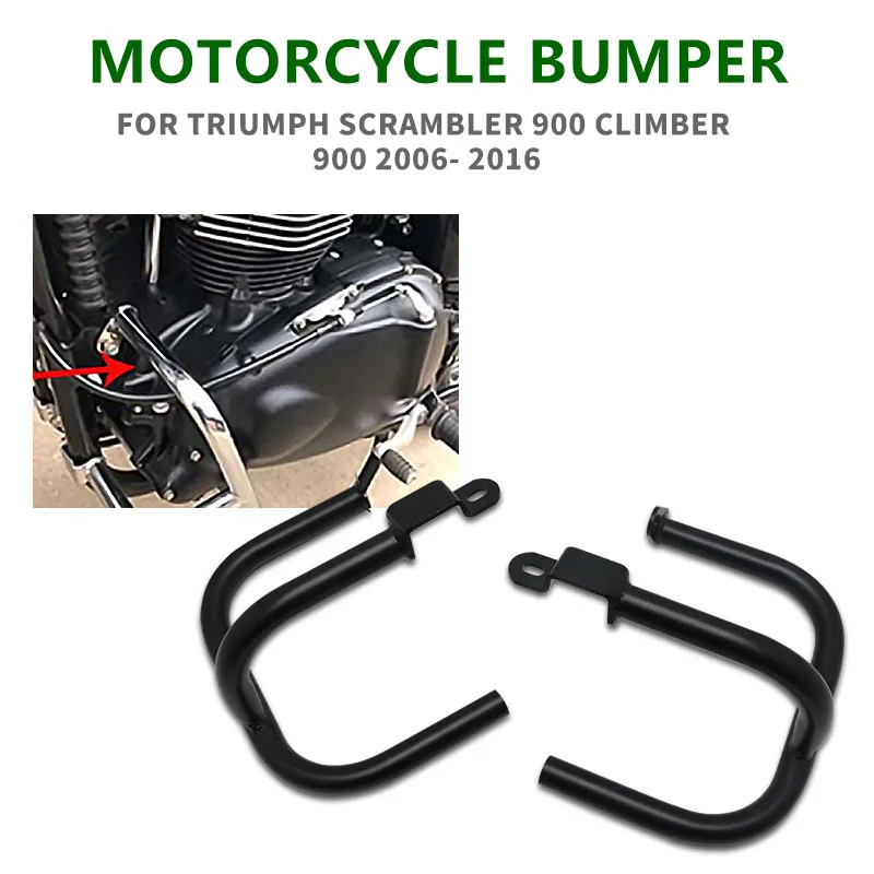 

Motorcycle Engine Guard Crash Bar Bumper Protector Frame Protection for Triumph Scrambler 900 climber 900 2006 - 2016 2010 2011