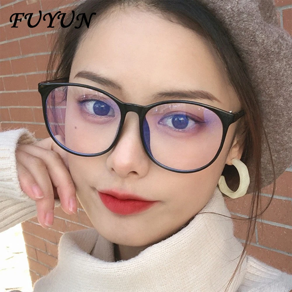 

Retro Minimalist Women Square Literary Optical Glasses Frame 2024 New Anti Blue Light Men Oval Oversized Computer Glasses