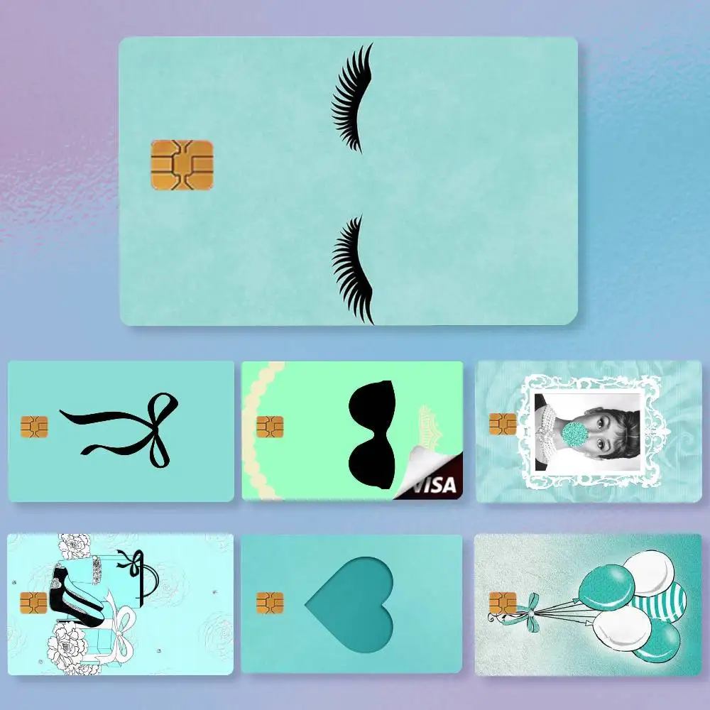 A-tiffanys Blue  Credit Card HD Stickers Premium matte film effectively prevents fingerprints and daily abrasion.