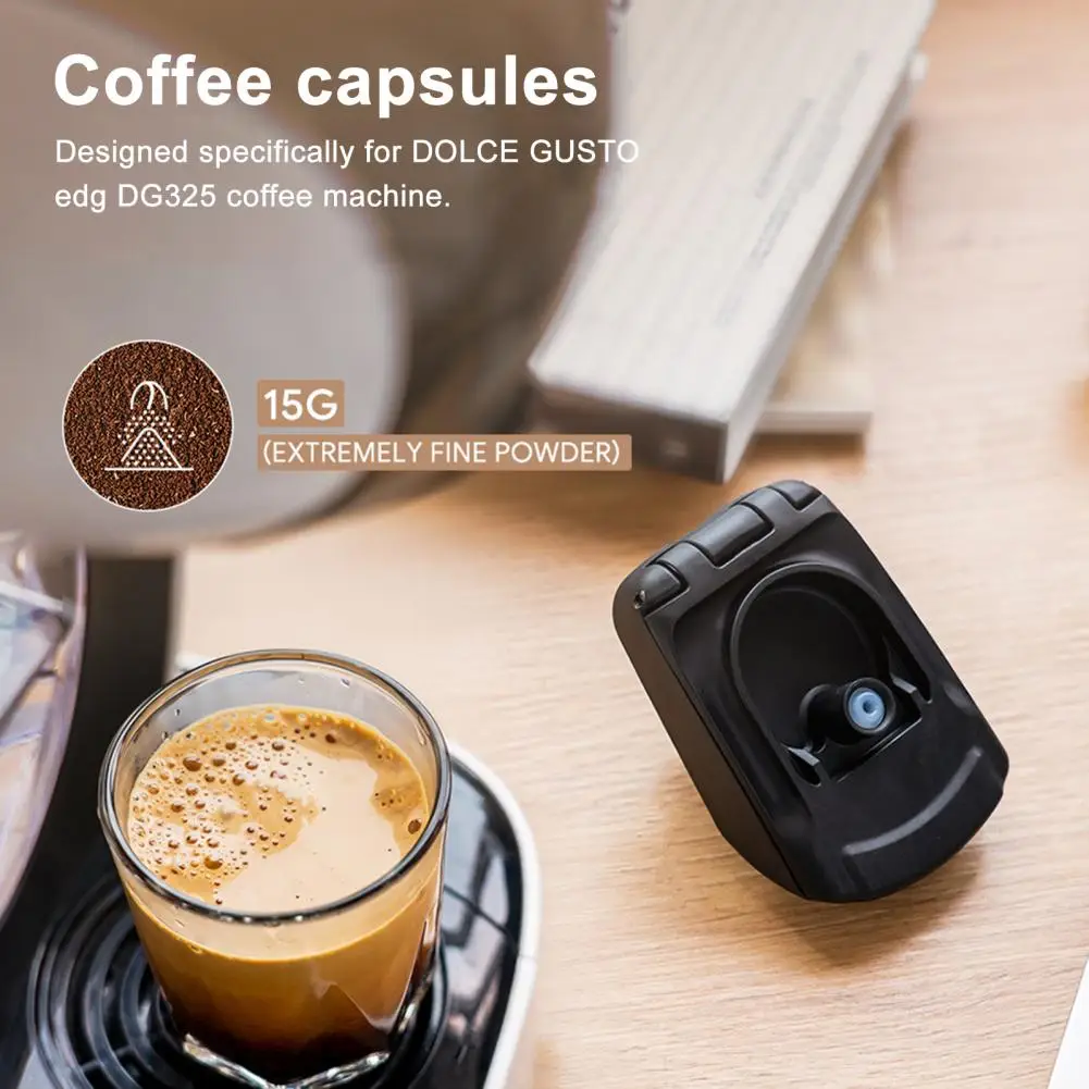 Reusable Coffee Pods Coffee Capsules for Dolce Gusto Reusable Coffee Capsule Holder for Dolce Gusto Dg325 Refillable for Ground