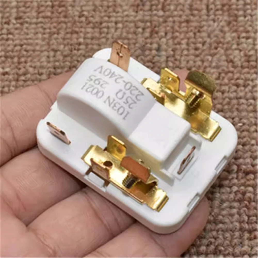 Starter relay protector for refrigerator freezer 103N 0021 PTC starter 25 Ω 220-240V overload protection relay component